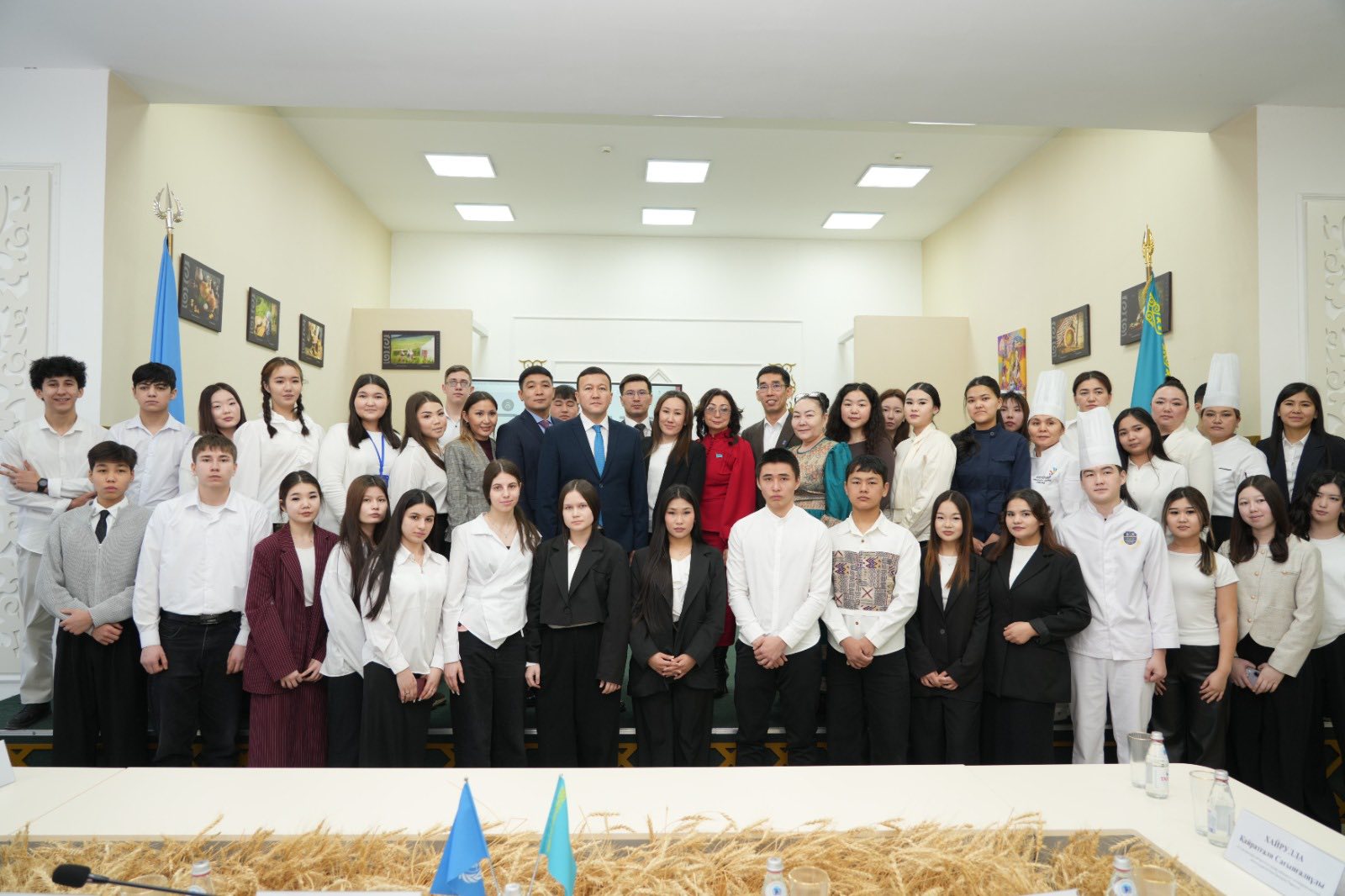 На базе Технологического колледжа акимата Астаны состоялся эко-час на тему «Экономь воду — сохраняй будущее», организованный Постоянным представительством Программы развития ООН в Казахстане (13.02.2026)