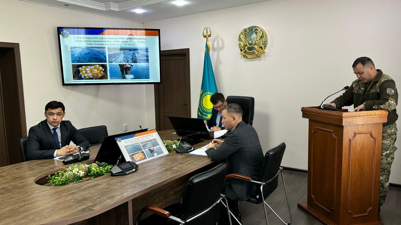 По поручению акима области в Костанайском районе проводится комплексная подготовка к паводковому периоду