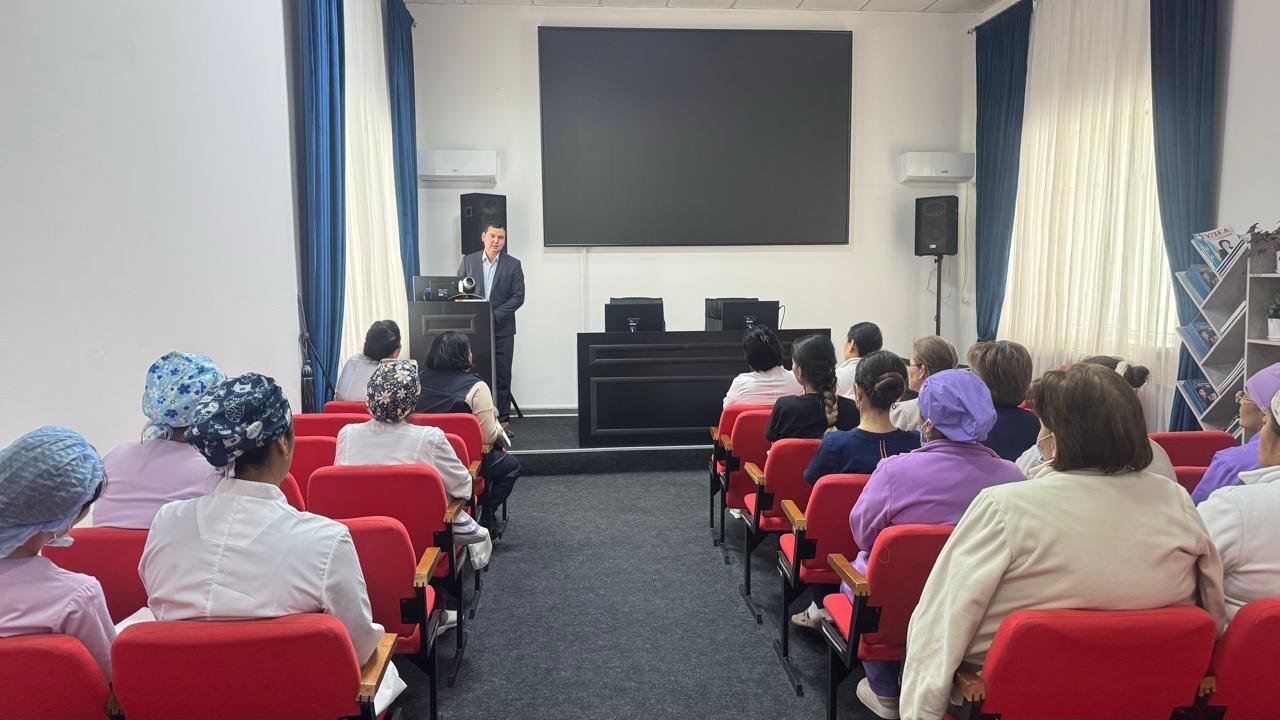 🔰 ТОЛЕБИ: СОТРУДНИКАМ РАЙОННОЙ БОЛЬНИЦЫ РАЗЪЯСНЕНЫ ТРЕБОВАНИЯ ЗАКОННОСТИ ТРУДОВОГО КОДЕКСА