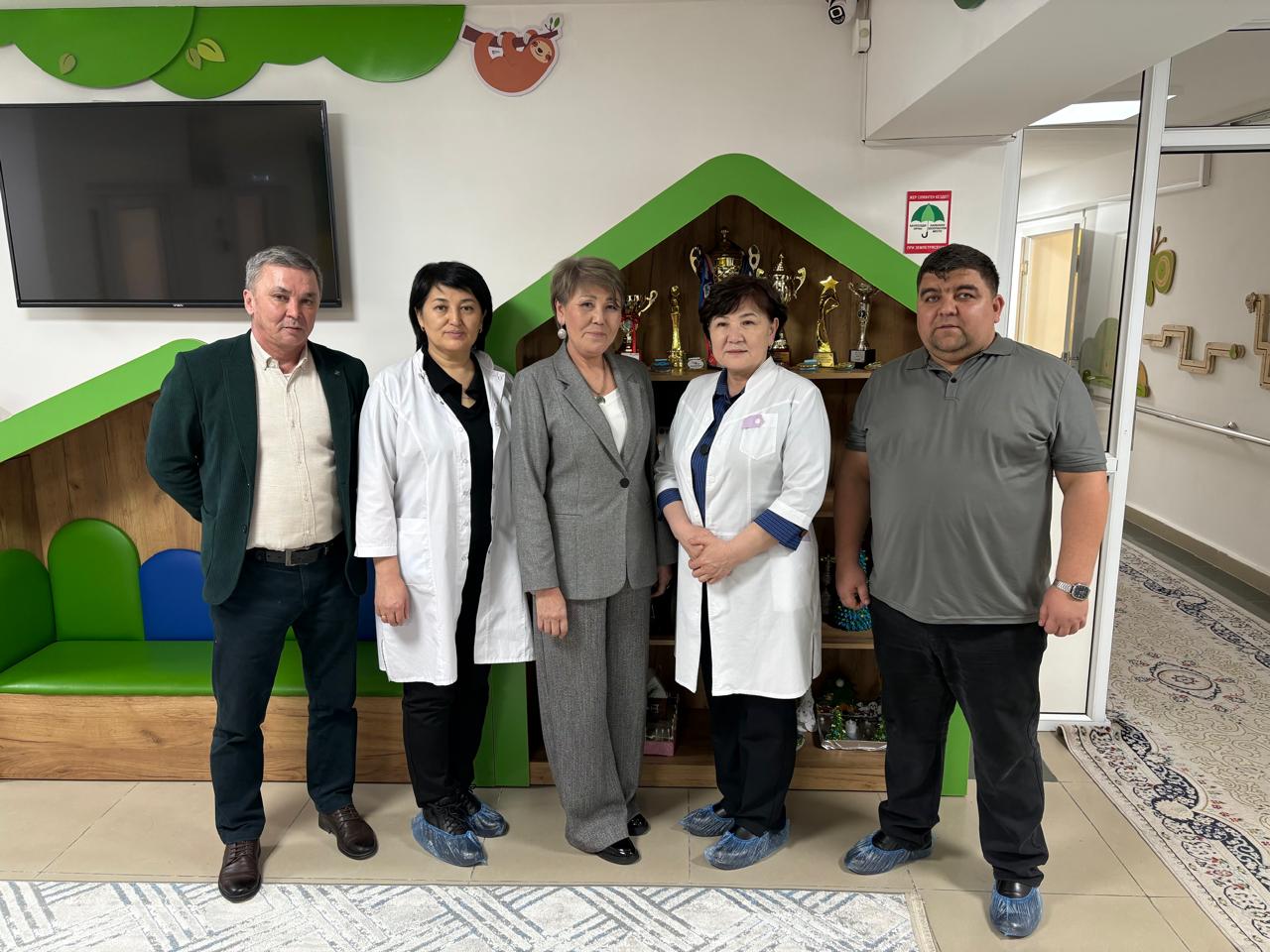 Посещение  КГУ “Каратальский Центр дневного пребывания для детей с ограниченными возможностями” ГУ “Управление координации занятости и социальных программ области Жетісу” г.Уштобе.