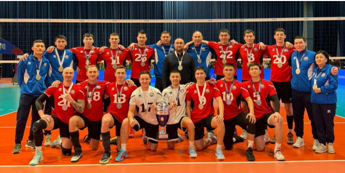 Историческая победа: мужская волейбольная команда «Жетісу» завоевала Суперкубок