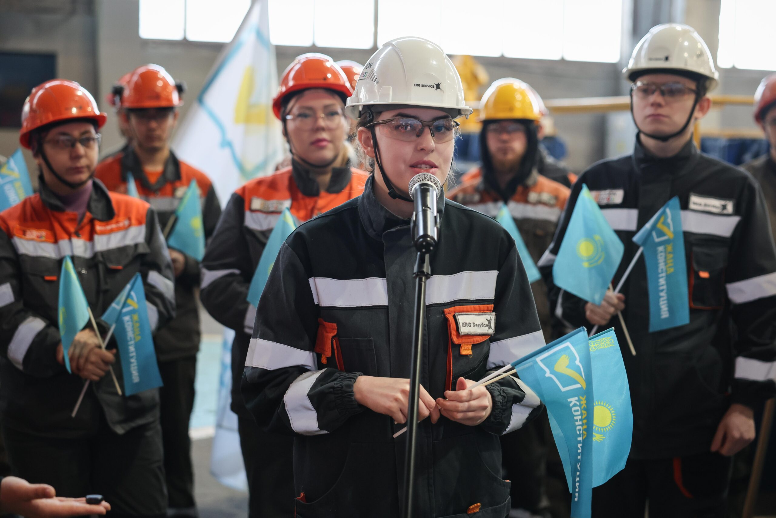 Представители Общенациональной коалиции посетили производственную площадку ERG