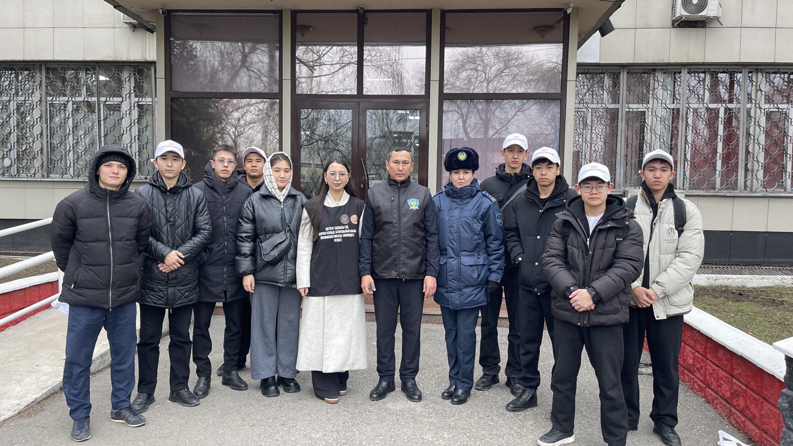 В Талдыкоргане прошла антиграффити-акция «NarkoStop» против наркотиков