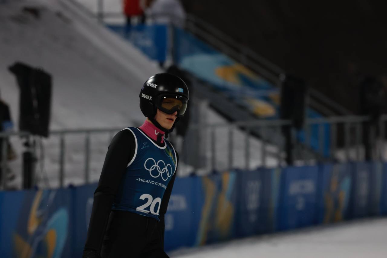 Илья Мизерных показал лучший результат в истории Казахстана в прыжках на лыжах с трамплина