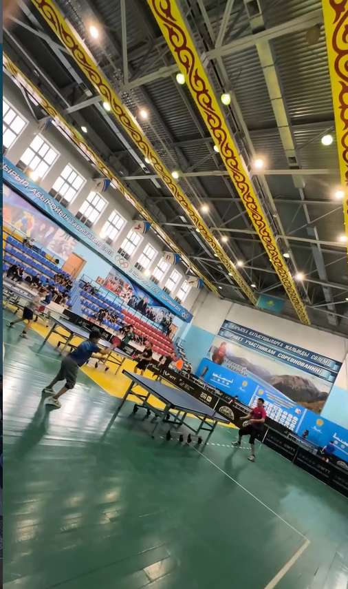 В области Абай стартовал чемпионат среди детей и взрослых по настольному теннису