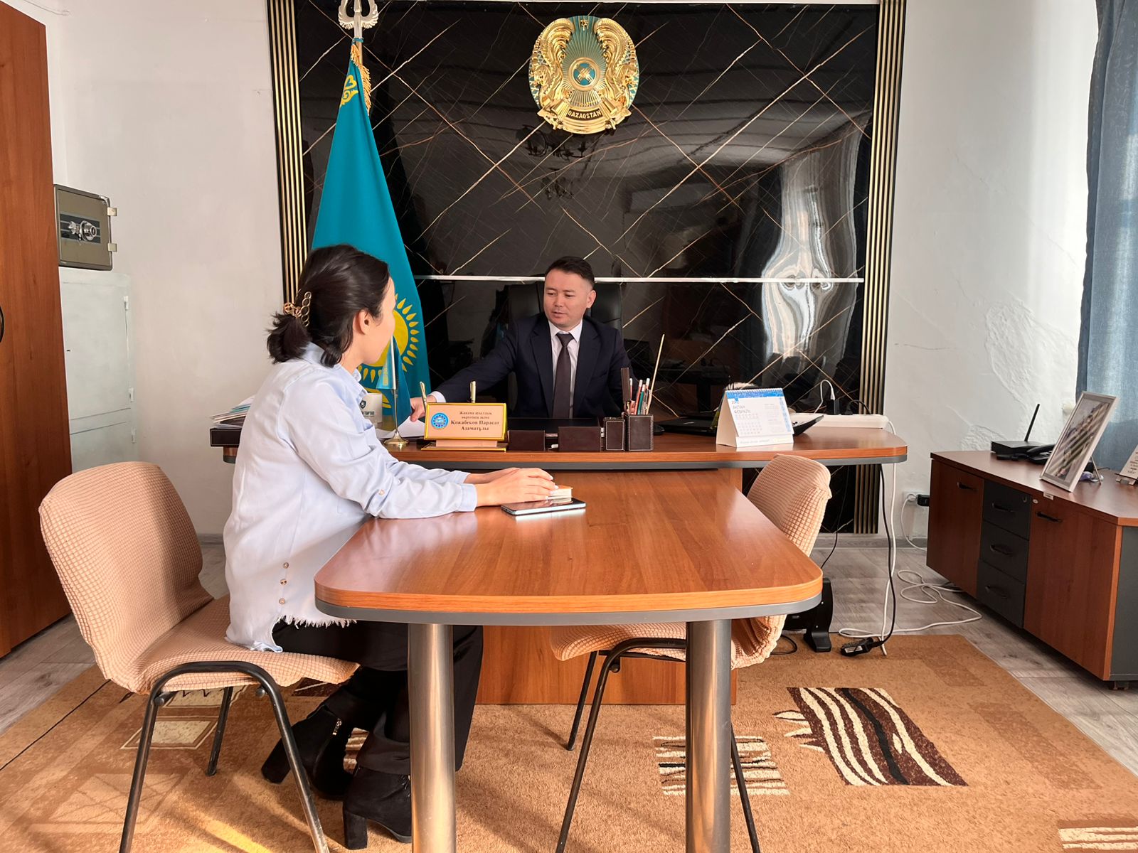 Состоялся личный приём