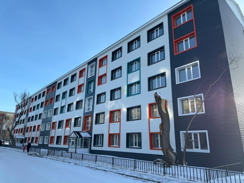 В городе Аркалык введён в эксплуатацию 55-квартирный жилой дом