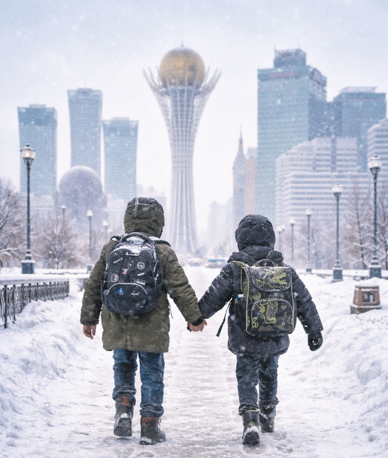 Учащиеся 0-6 классов первой смены переведены на дистанционный формат обучения в Астане