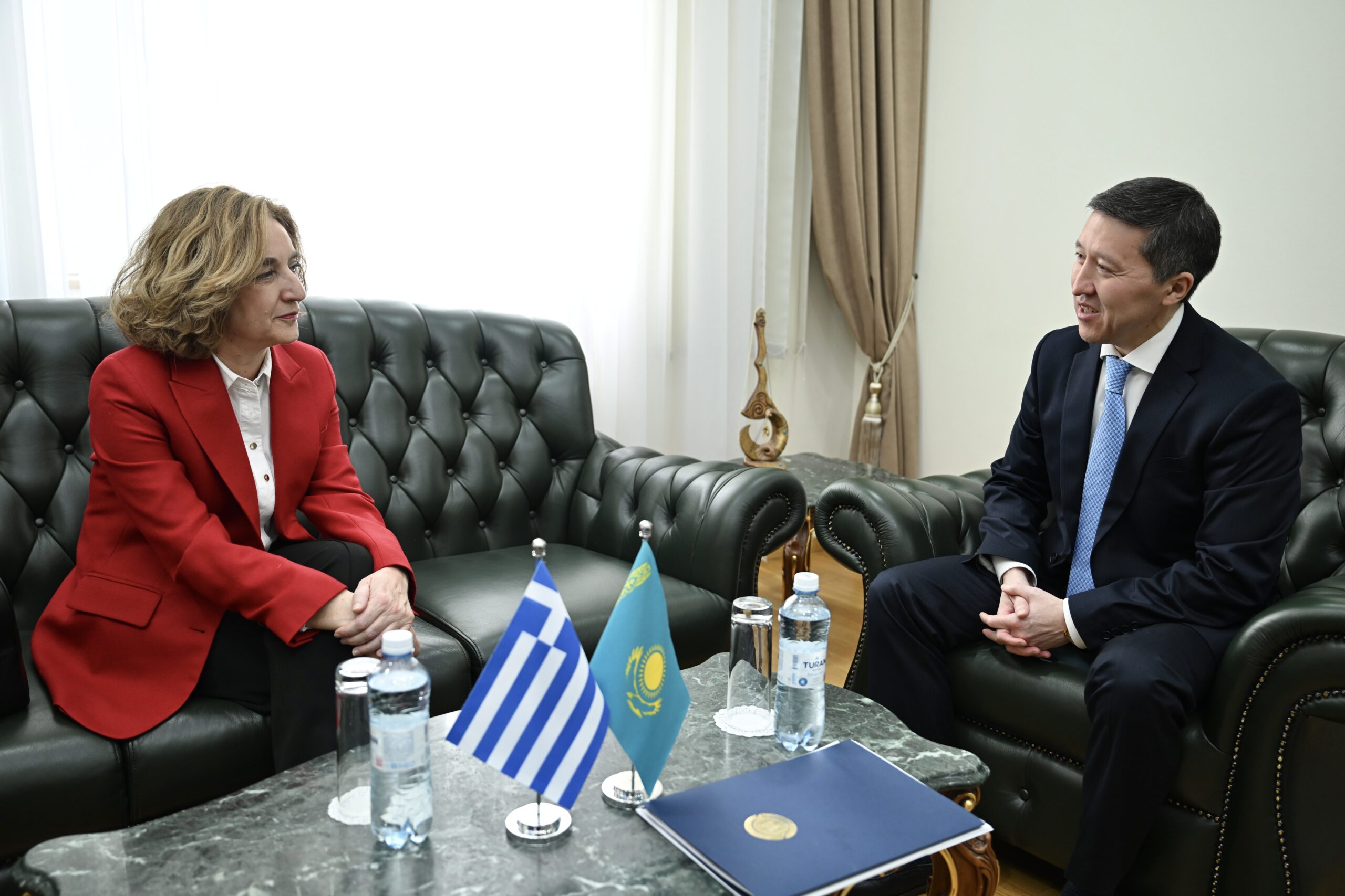 В МИД Казахстана обсудили перспективы казахско-греческого сотрудничества