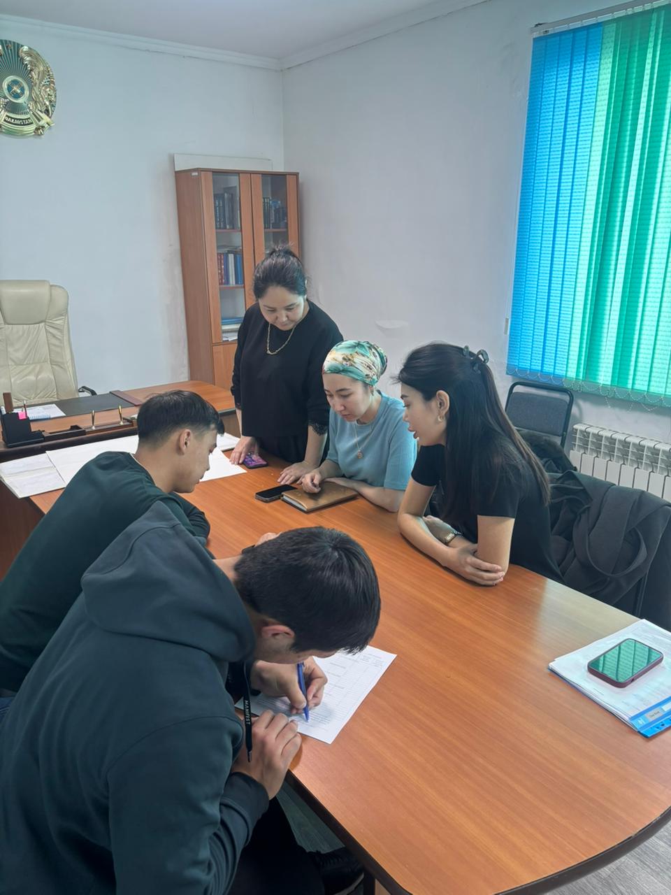 Рабочий визит специалистов центра поддержки семьи «Жанұя».