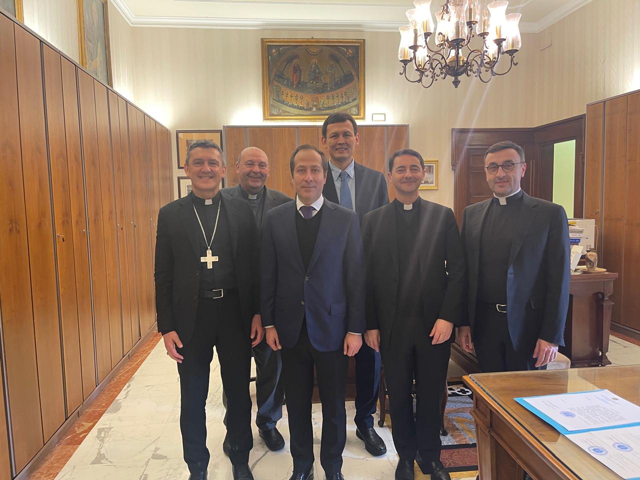 О встрече Посла Казахстана при Святом Престоле с руководством Апостольского Архива и Библиотеки
