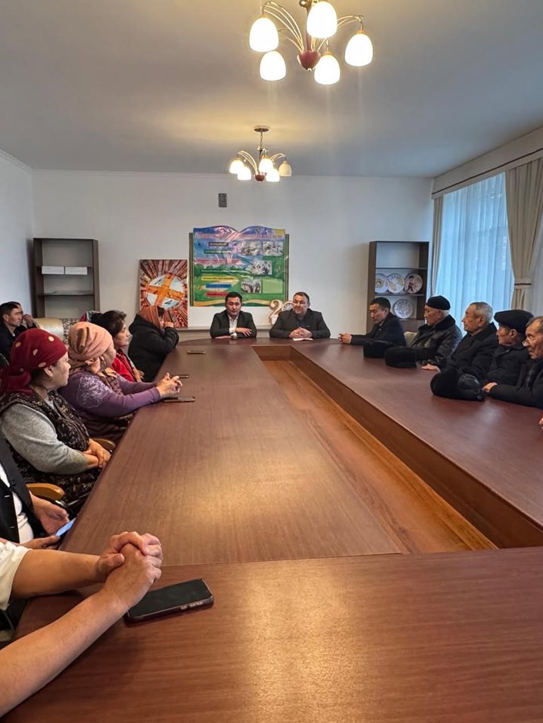 В селе Кылышбай состоялась встреча по разъяснению Конституционной реформы