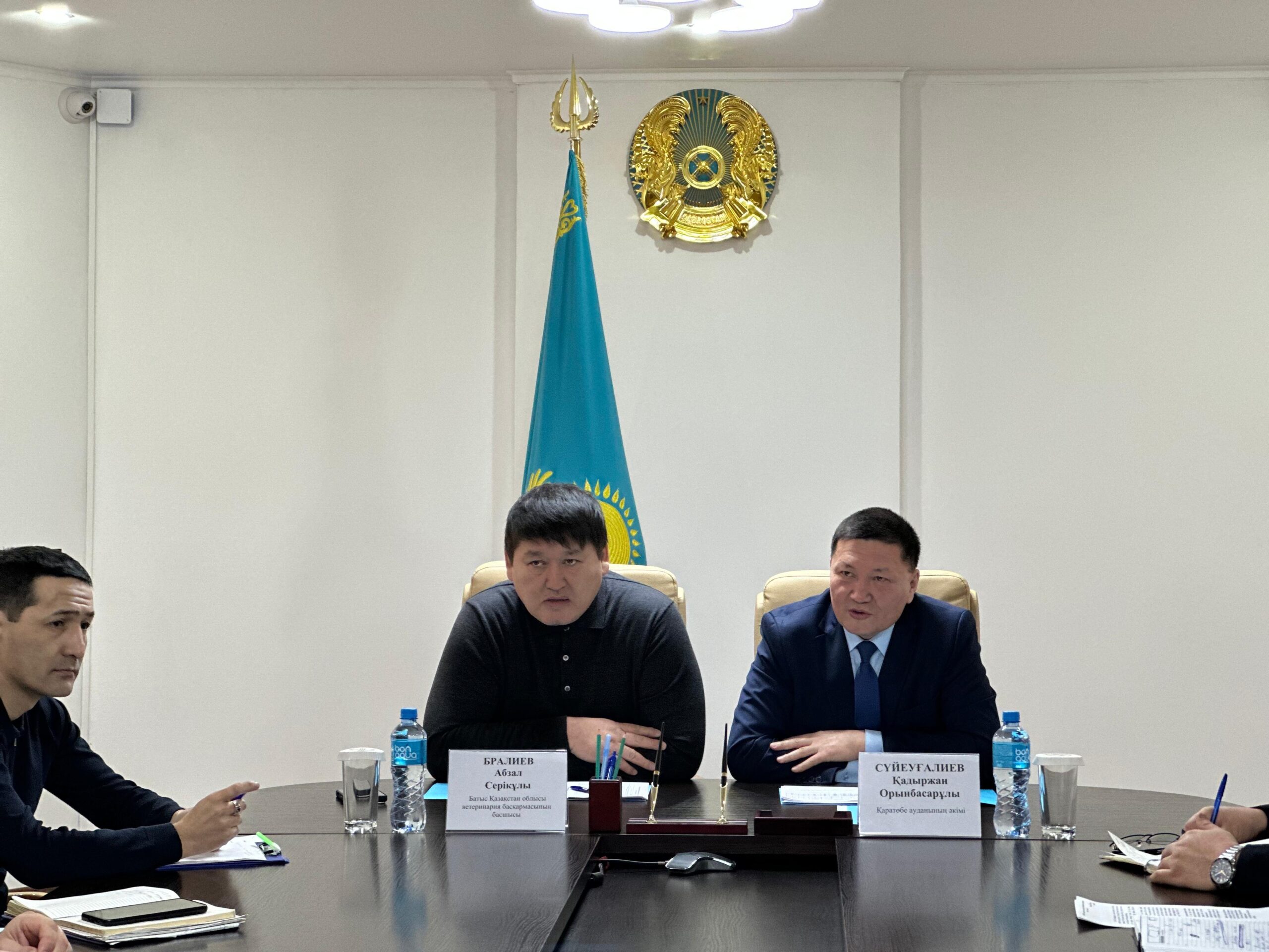 Ход зимовки скота: рабочая поездка в Каратобинский район