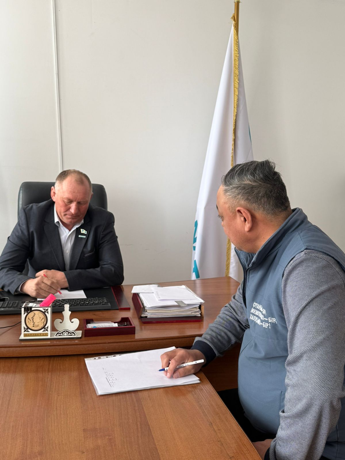 Депутат избирательного участка № 5 Веригин Дмитрий Николаевич провёл личный приём граждан