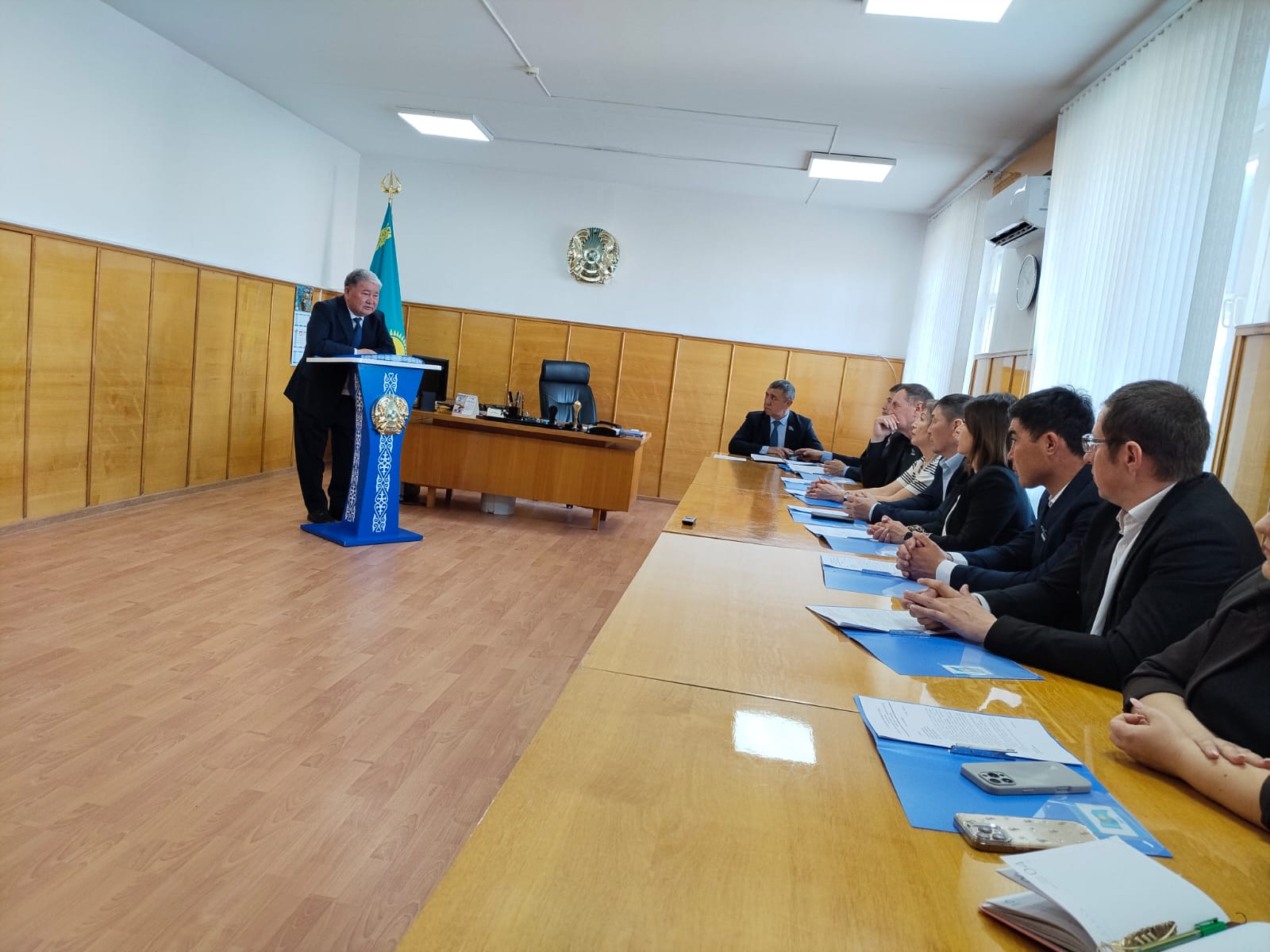 Сегодня в Астраханском  районном маслихате состоялся депутатский час