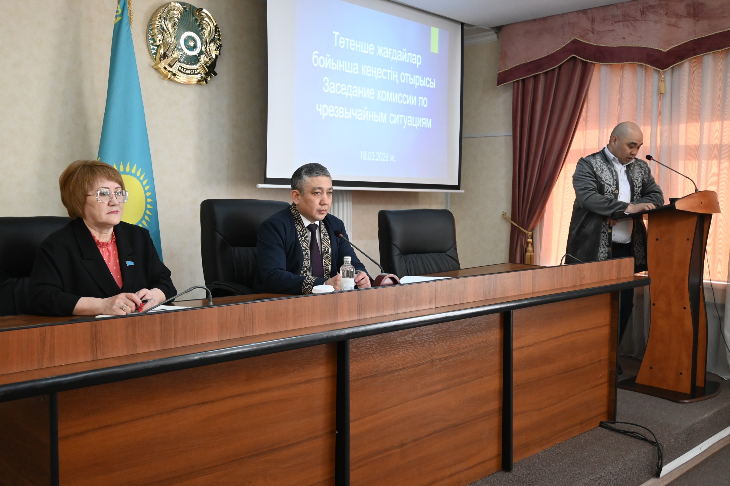 Под председательством акима Сандыктауского района прошло аппаратное совещание