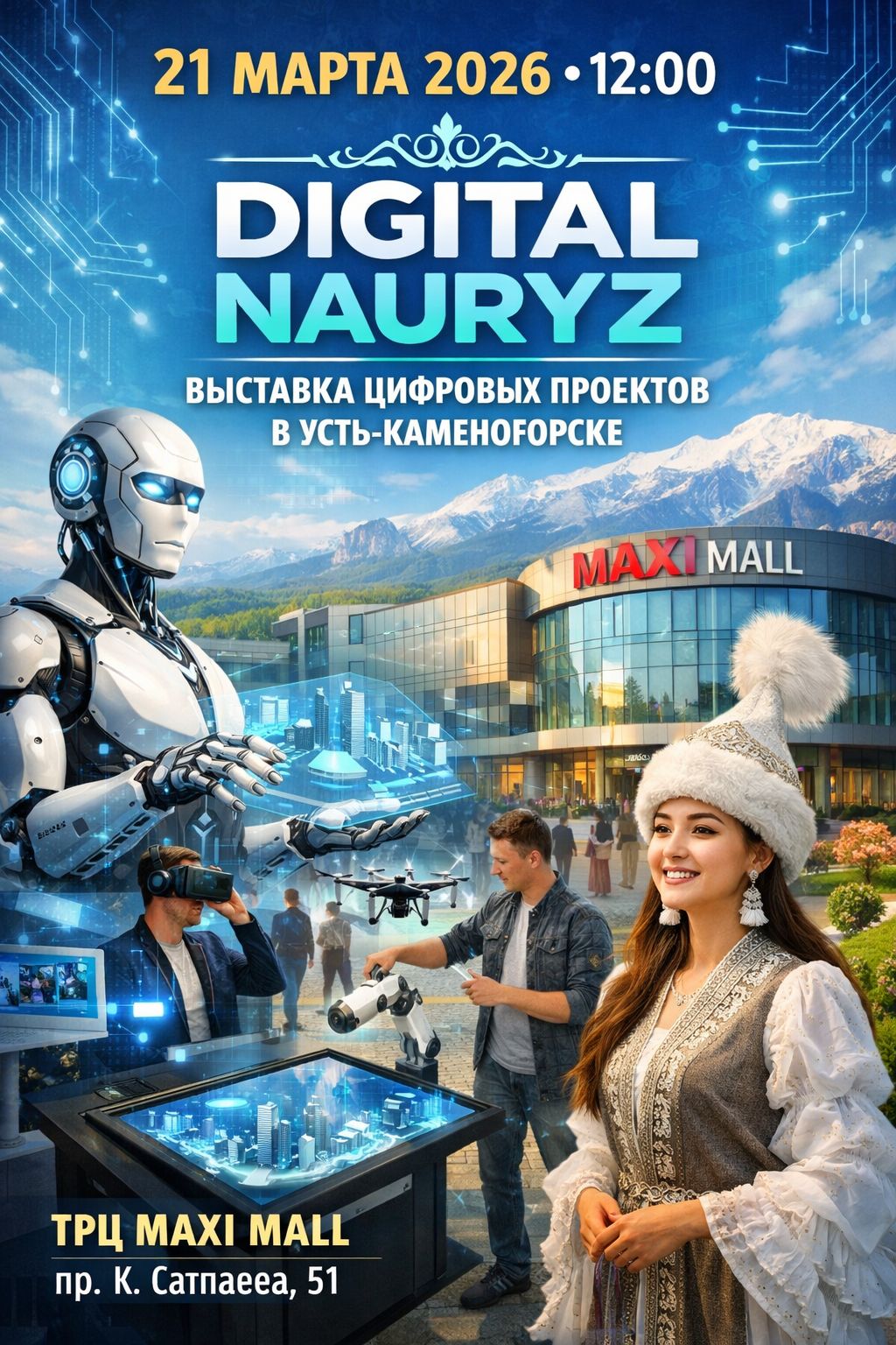 Выставка цифровых проектов «Digital Nauryz»