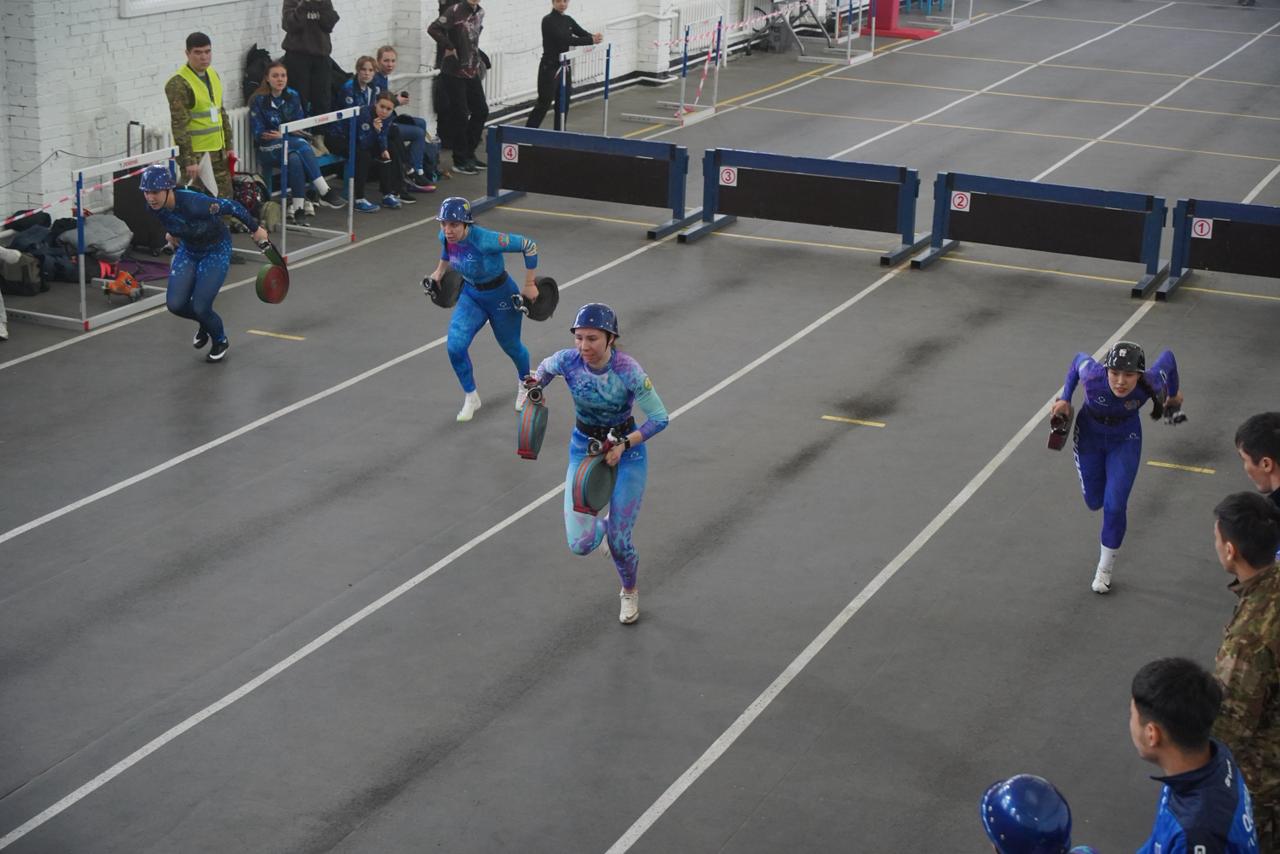 Подведены итоги третьего этапа зимних чемпионатов МЧС Республики Казахстан по пожарно-спасательному спорту