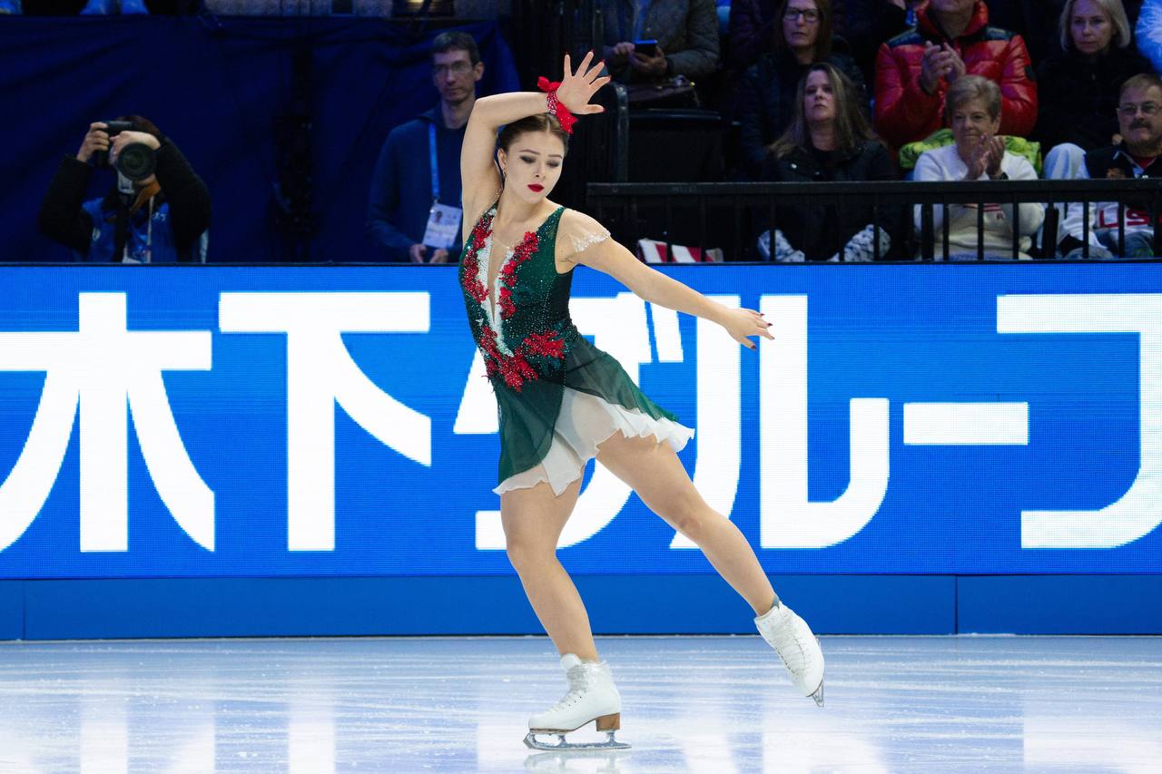 Софья Самоделкина выступит в произвольной программе на чемпионате мира по фигурному катанию