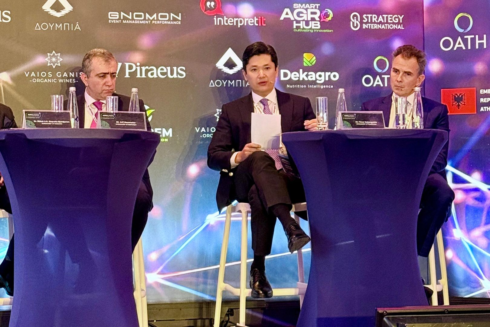 Водные и климатические инициативы Казахстана представлены на «AgriBusiness Forum 2026» в Афинах