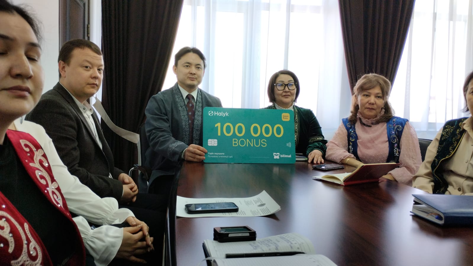 Поздравляем победителей акции 100 000 бонусов от «Halyk Bank»