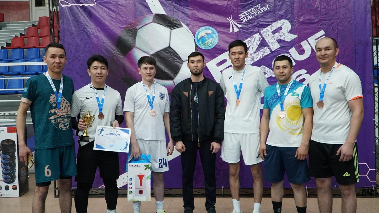 «BZR league» объединила молодежь Жетісу на футбольном турнире