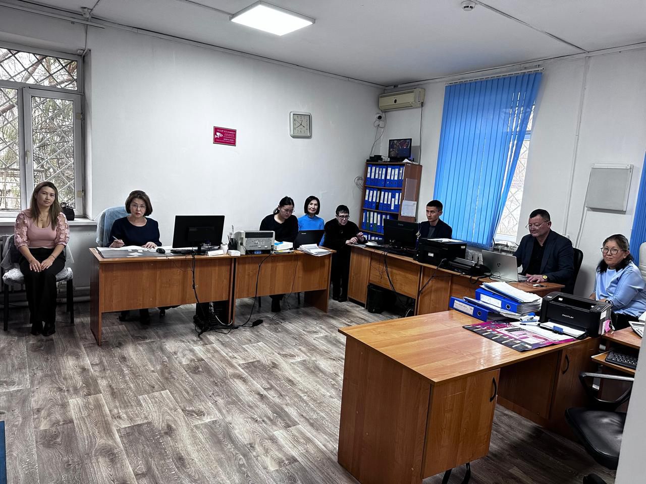 Техническое обучение по проведению МСЭ для государственных служащих отдела методологии и контроля Департамента, а также специалистов отделов МСЭ №1 и №2.