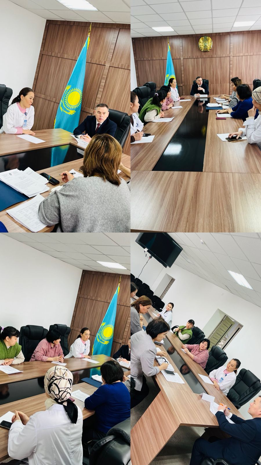 Информационно-разъяснительная работа совместно со специалистами Управления координации занятости и социальных программ акимата Актюбинской области