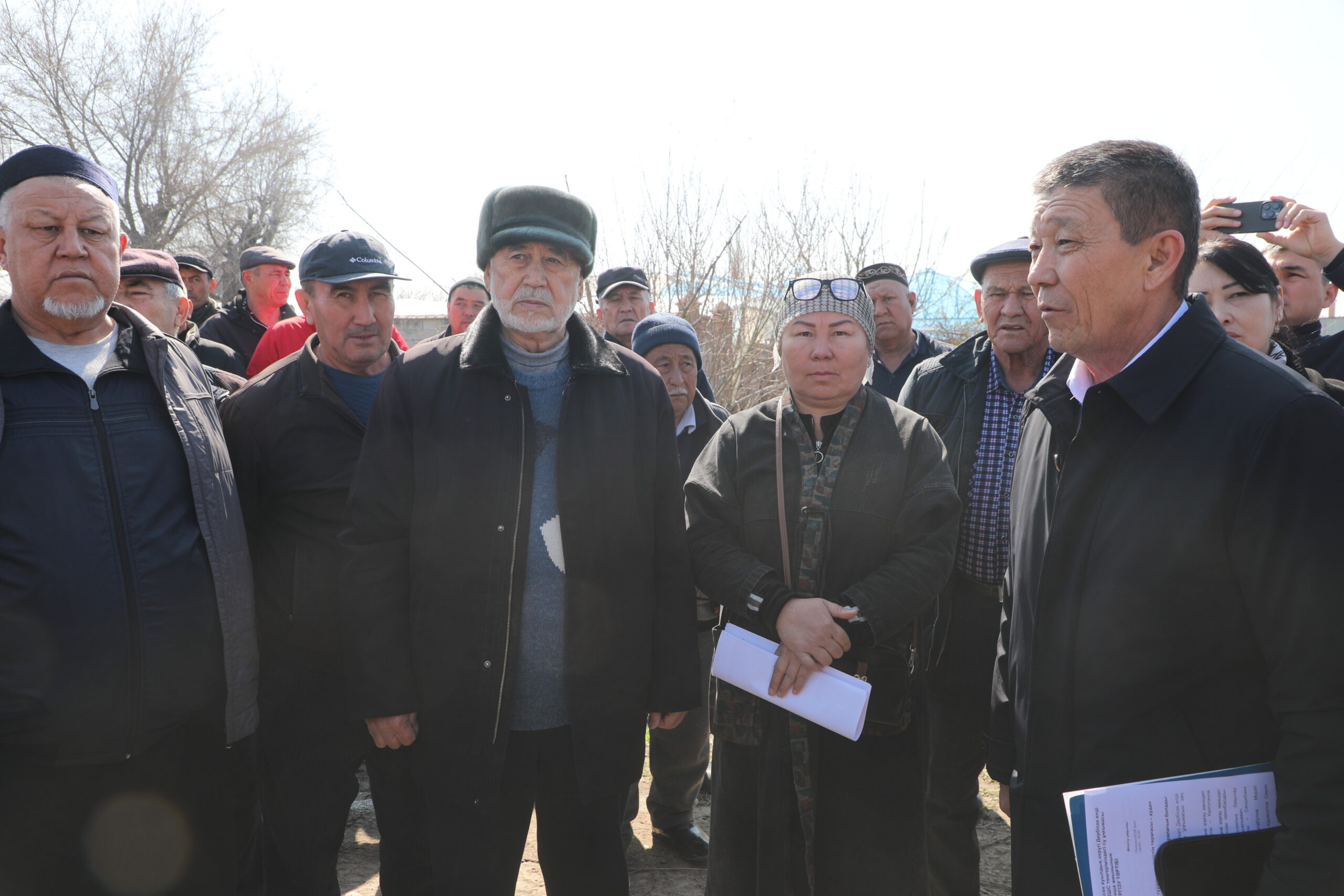 САРЫАГАШ: ПРОВЕДЕНА ВСТРЕЧА С ЖИТЕЛЯМИ СЕЛА ДЕРБИСЕК