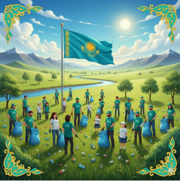 Давайте беречь прекрасную природу нашего Казахстана как зеницу ока!