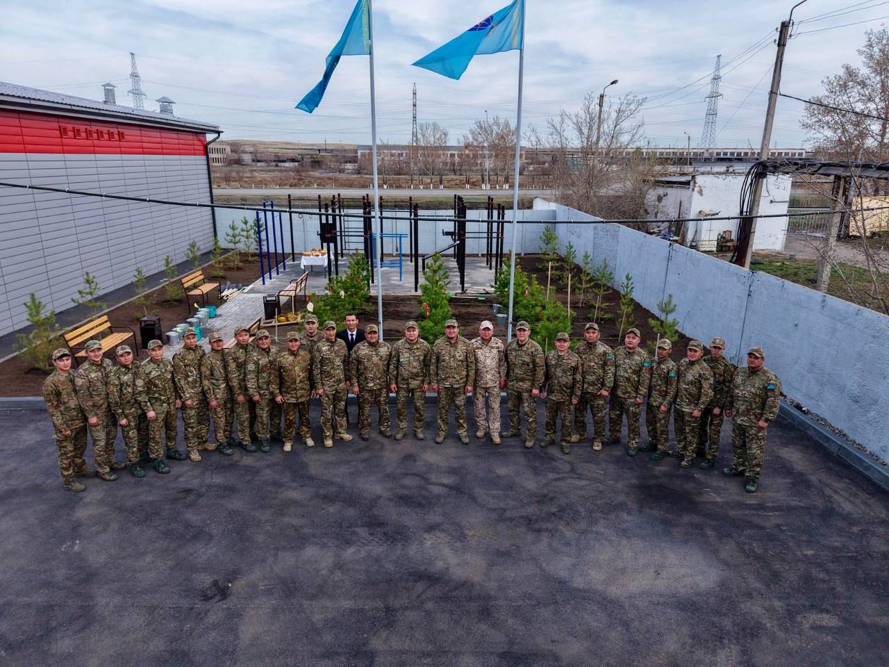 «Тазару күні»: МЧС озеленяет подразделения по всей стране