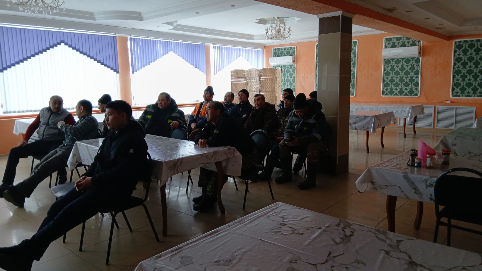 Оценку профессиональных рисков разъяснили работникам ТОО «Атамекен-Агро-Шукырколь»