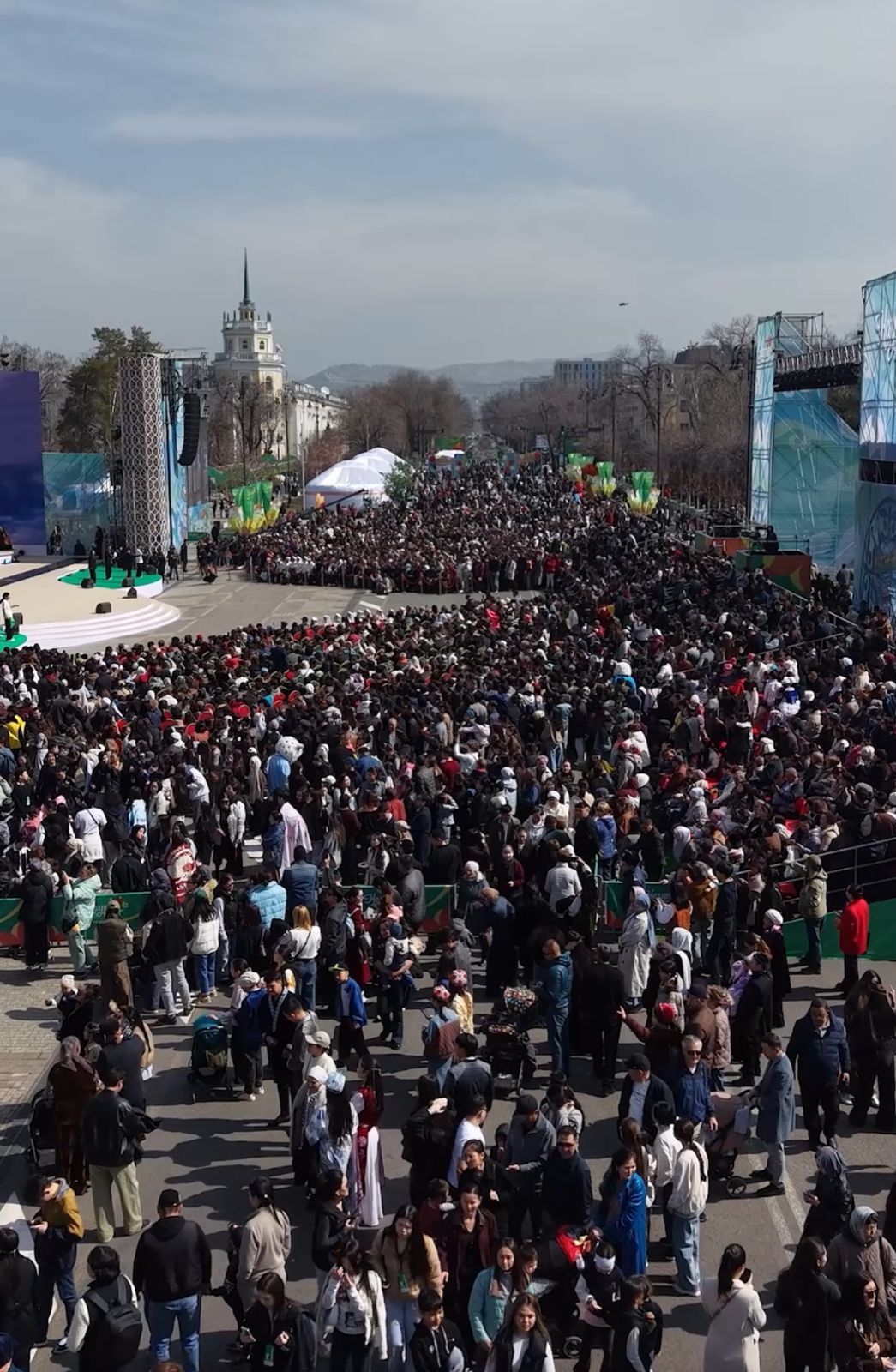 Алматы отметил Наурыз с рекордами, цифровыми юртами и новыми форматами городских пространств