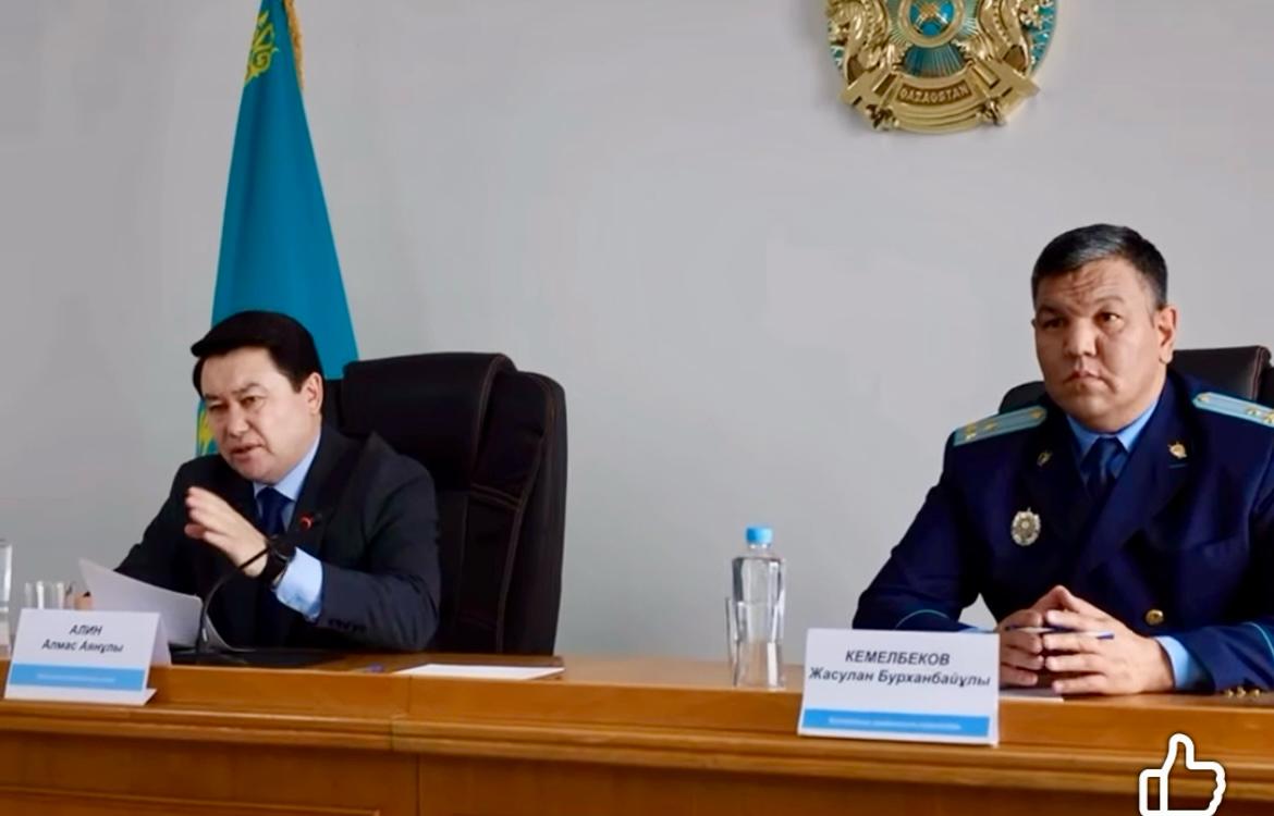 В Коргалжынском районе рассмотрены вопросы предупреждения чрезвычайных ситуаций