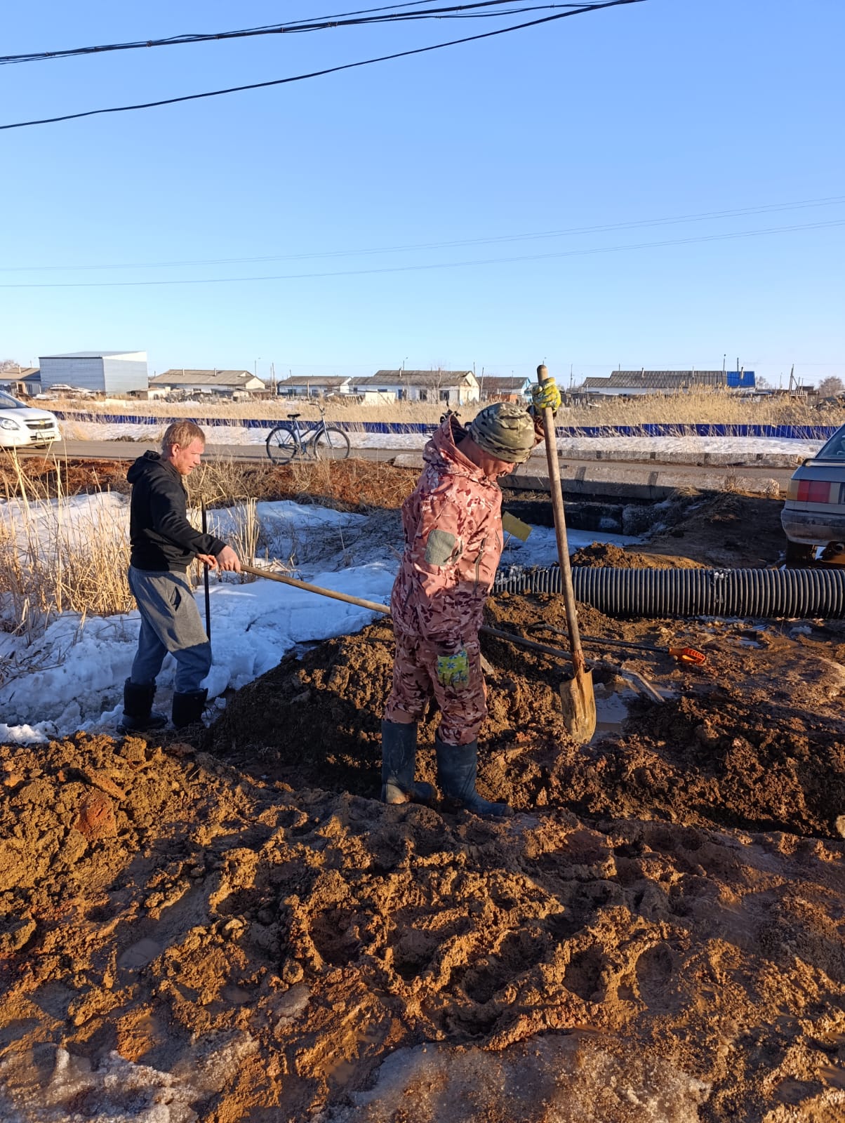 Проведение противопаводковых мероприятий.