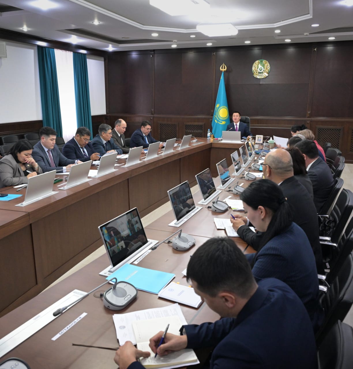 Сегодня в акимате области рассмотрели вопросы благоустройства и санитарной очистки населенных пунктов