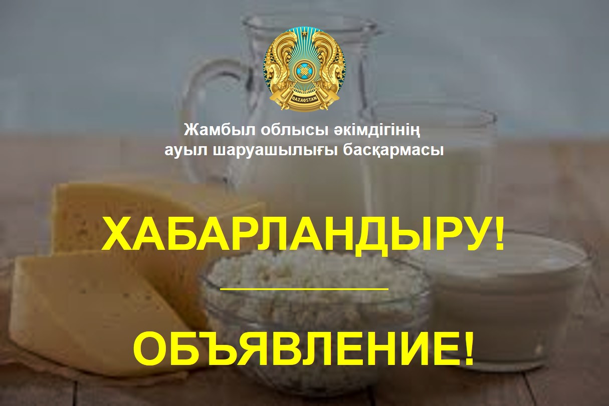 Объявление!