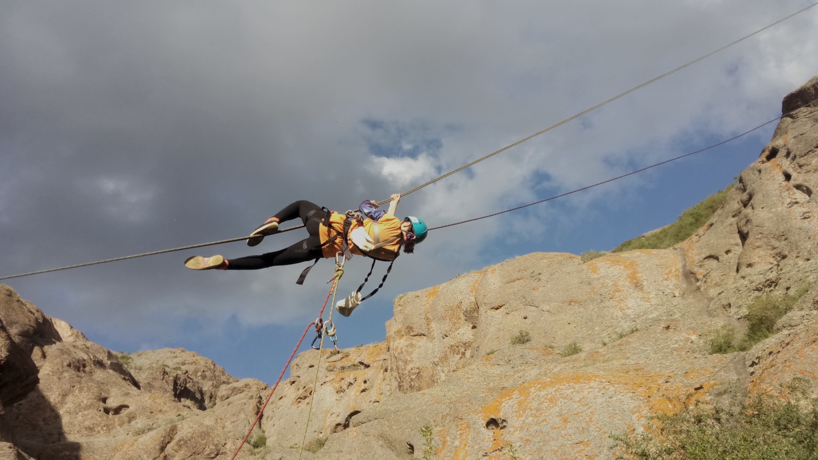 Соревнования по технике горного туризма