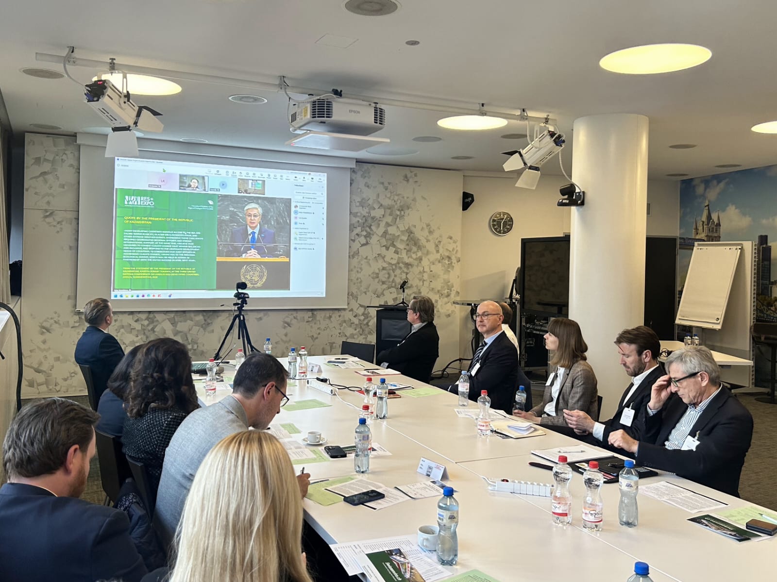 Швейцария представит передовые инновации на  Региональном экологическом саммите в Астане