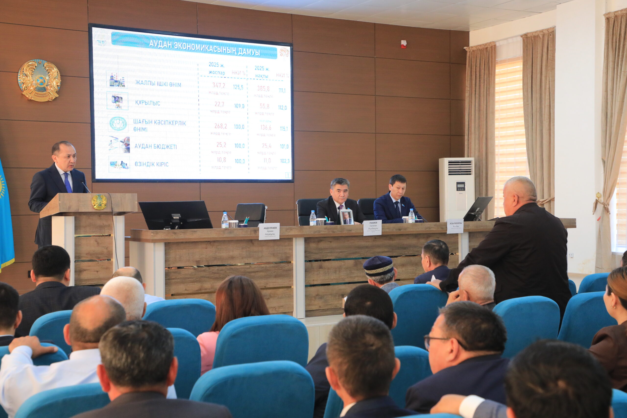 САРЫАГАШ: ПОДВЕДЕНЫ ИТОГИ ПРОДЕЛАННОЙ РАБОТЫ И ОПРЕДЕЛЕНЫ ПРИОРИТЕТНЫЕ ЗАДАЧИ