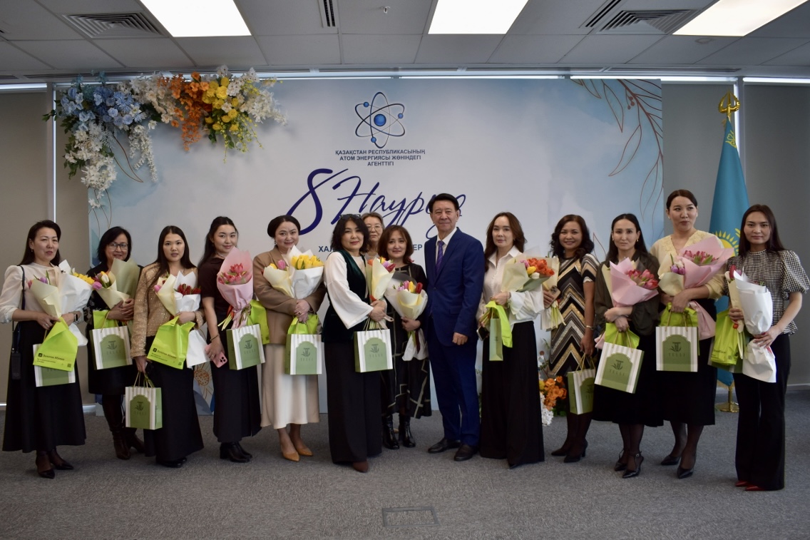 В Агентстве состоялось торжественное мероприятие, посвящённое 8 марта
