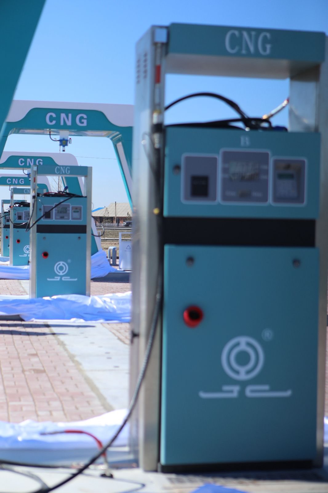 В ТУРКЕСТАНЕ ОТКРЫЛСЯ СОВРЕМЕННЫЙ СЕРВИСНЫЙ ЦЕНТР С ГАЗОВОЙ КОМПРЕССОРНОЙ СТАНЦИЕЙ