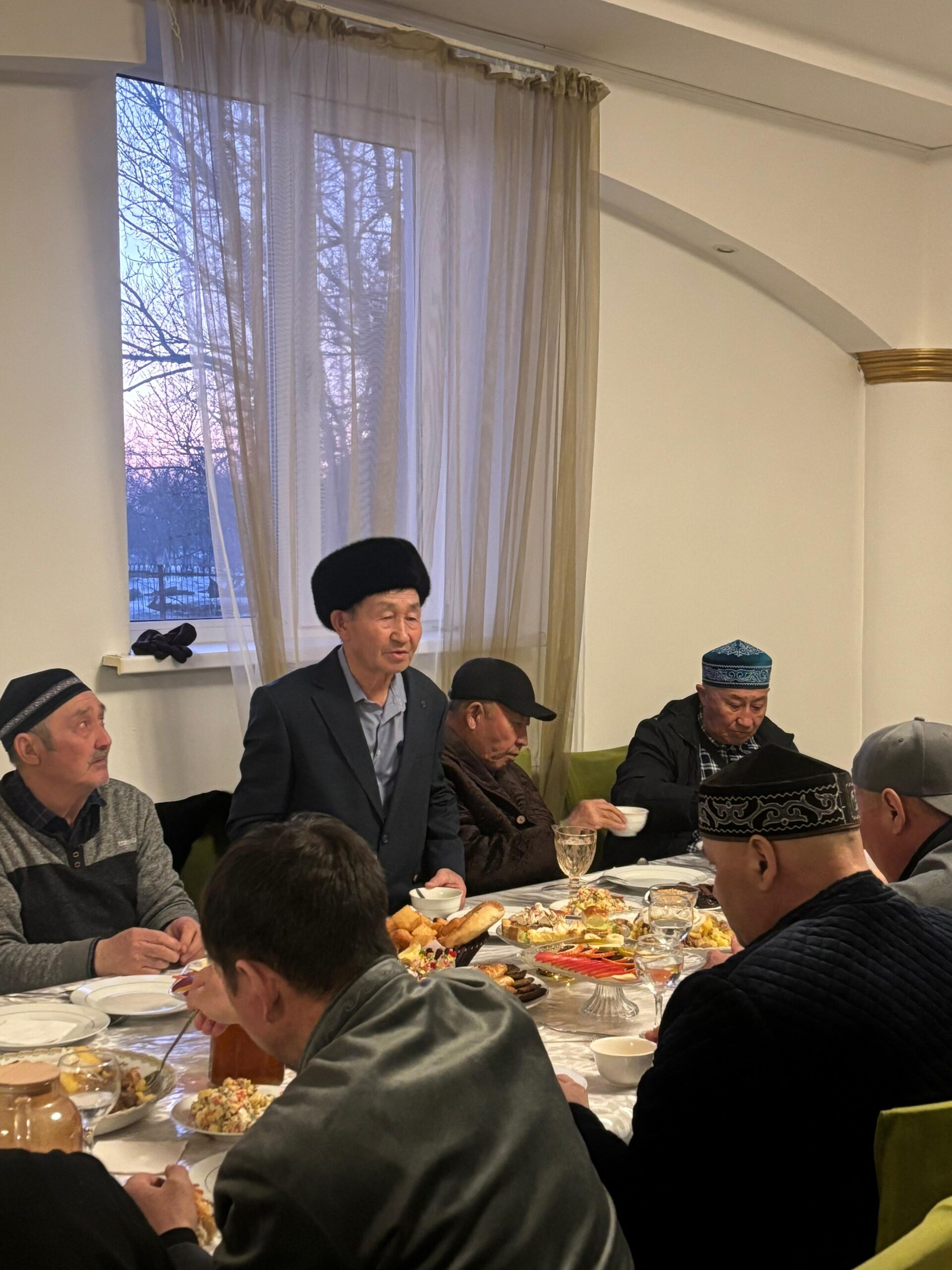 В селе Есет батыр был организован ауызашар