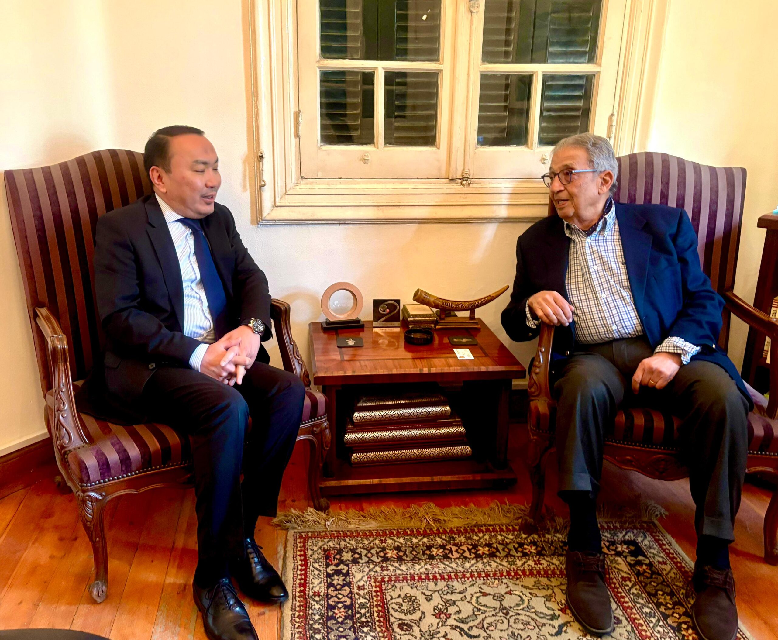 В Каире обсуждены ситуация на Ближнем Востоке и конституционная модернизация Казахстана