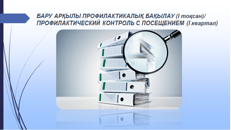 Профилактический контроль с посещением