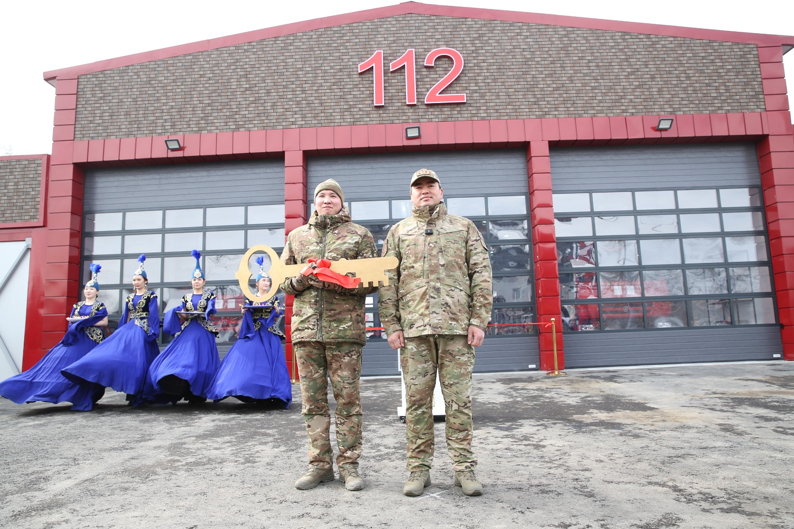 Чингис Аринов открыл первый в Казахстане пожарно-спасательный комплекс нового формата
