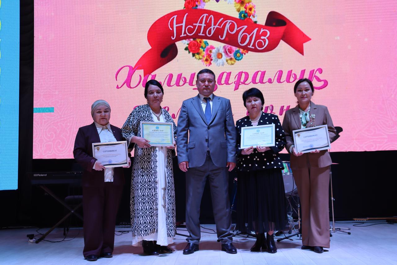 В Кербулакском районе прошло праздничное мероприятие, посвящённое Международному женскому дню