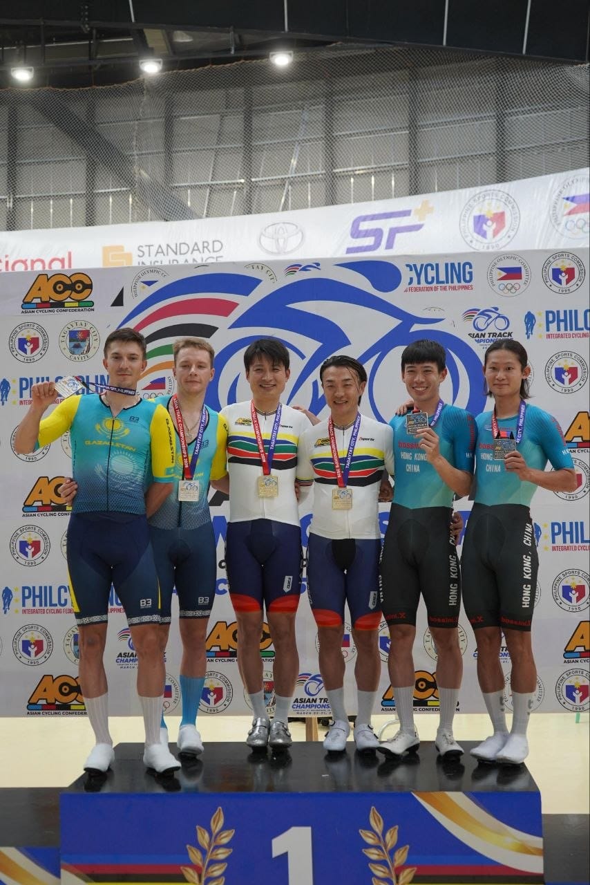 Казахстан завоевал еще одну медаль чемпионата Азии по велотреку