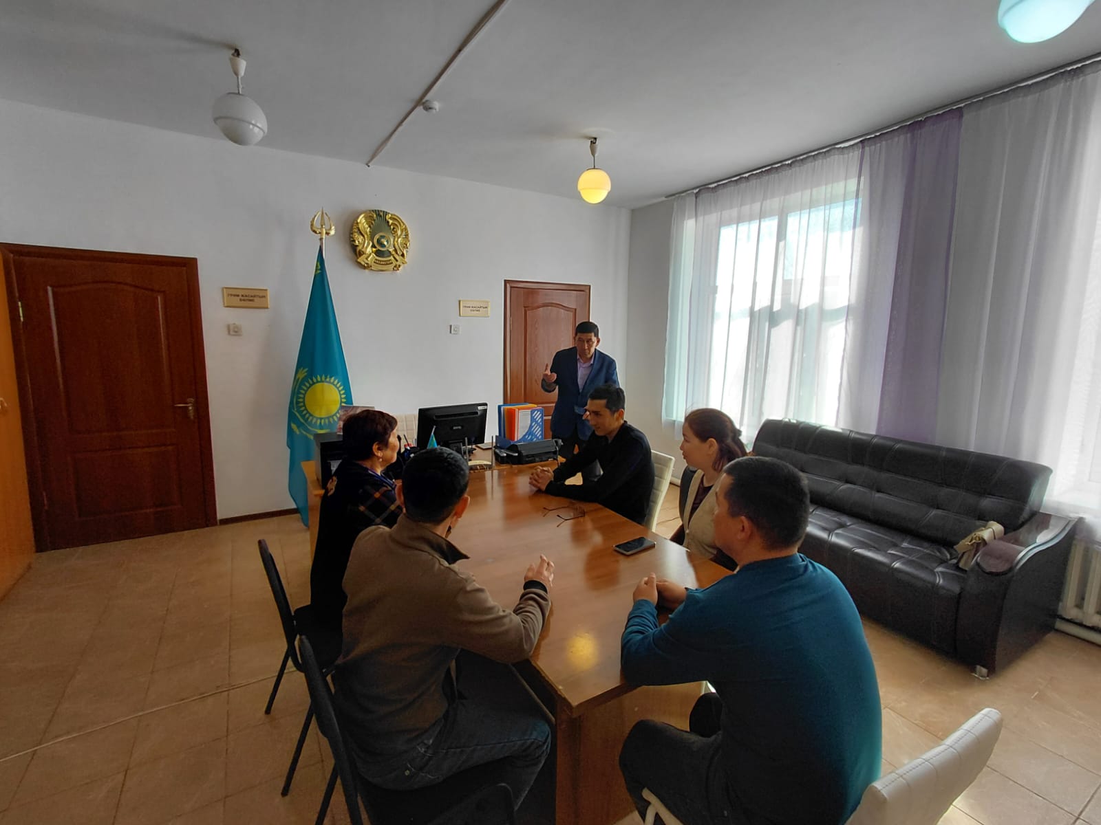 Протокол № 1 о проведении соответствующих учебных курсов в соответствии с проектной картой реализации типового базового направления «Плана предотвращения и противодействия коррупции».