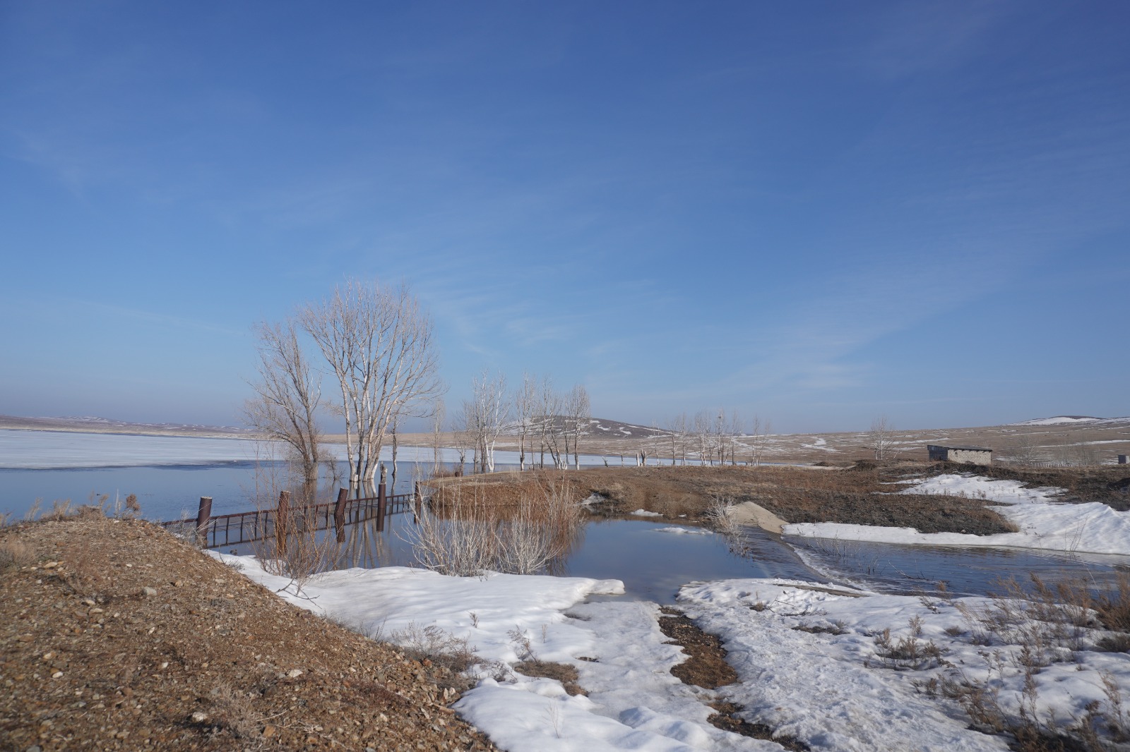 В рамках предотвращения весеннего паводка были проверены гидротехнические сооружения